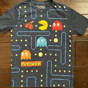 PAC-MAN (pacman, pac-man) sequin flip shirt